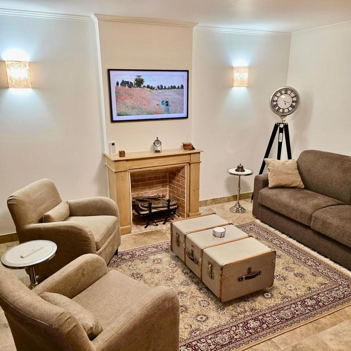 Le Cottage Maisonnette Dans Corps De Ferme Ollainville Екстериор снимка