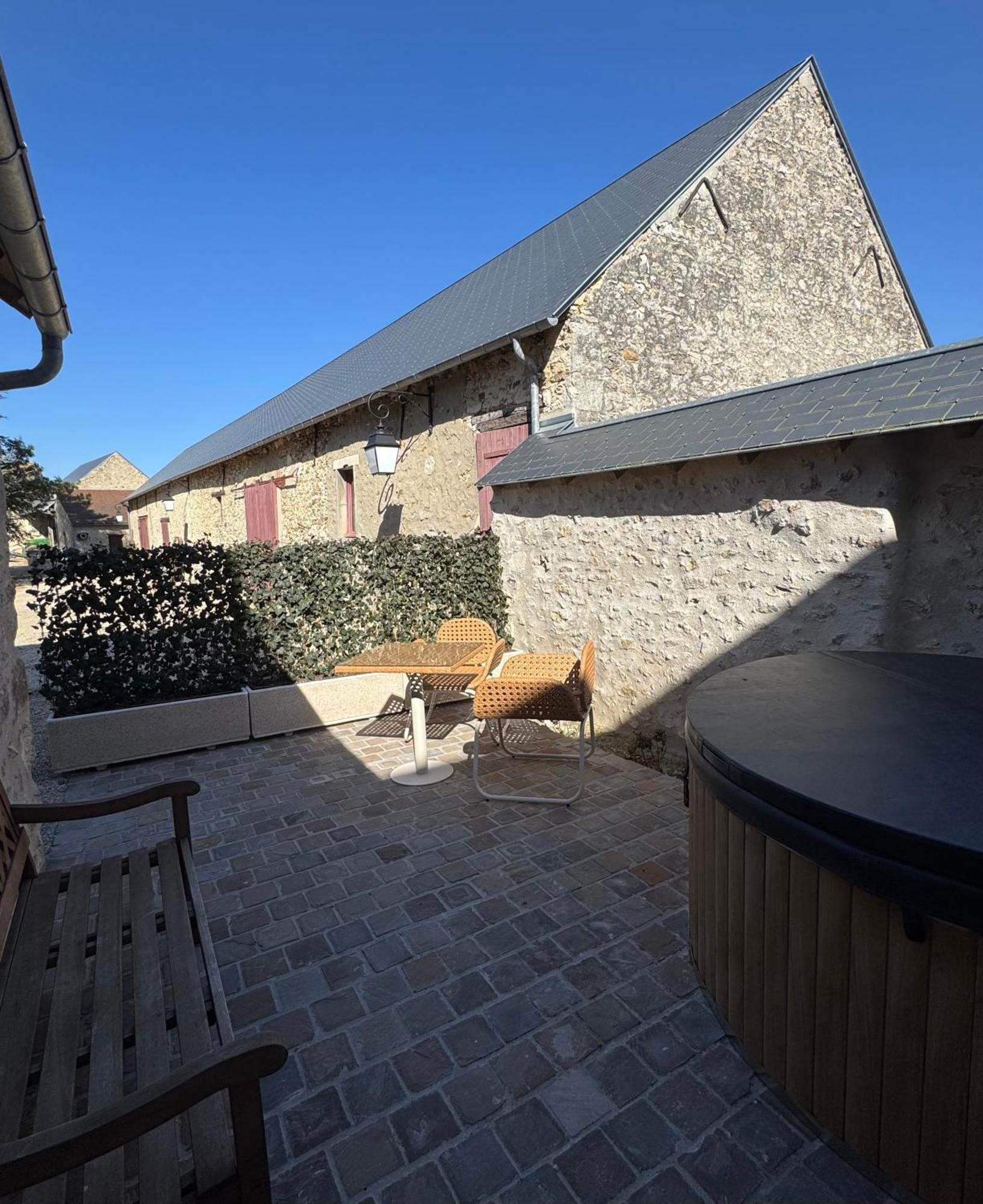 Le Cottage Maisonnette Dans Corps De Ferme Ollainville Екстериор снимка